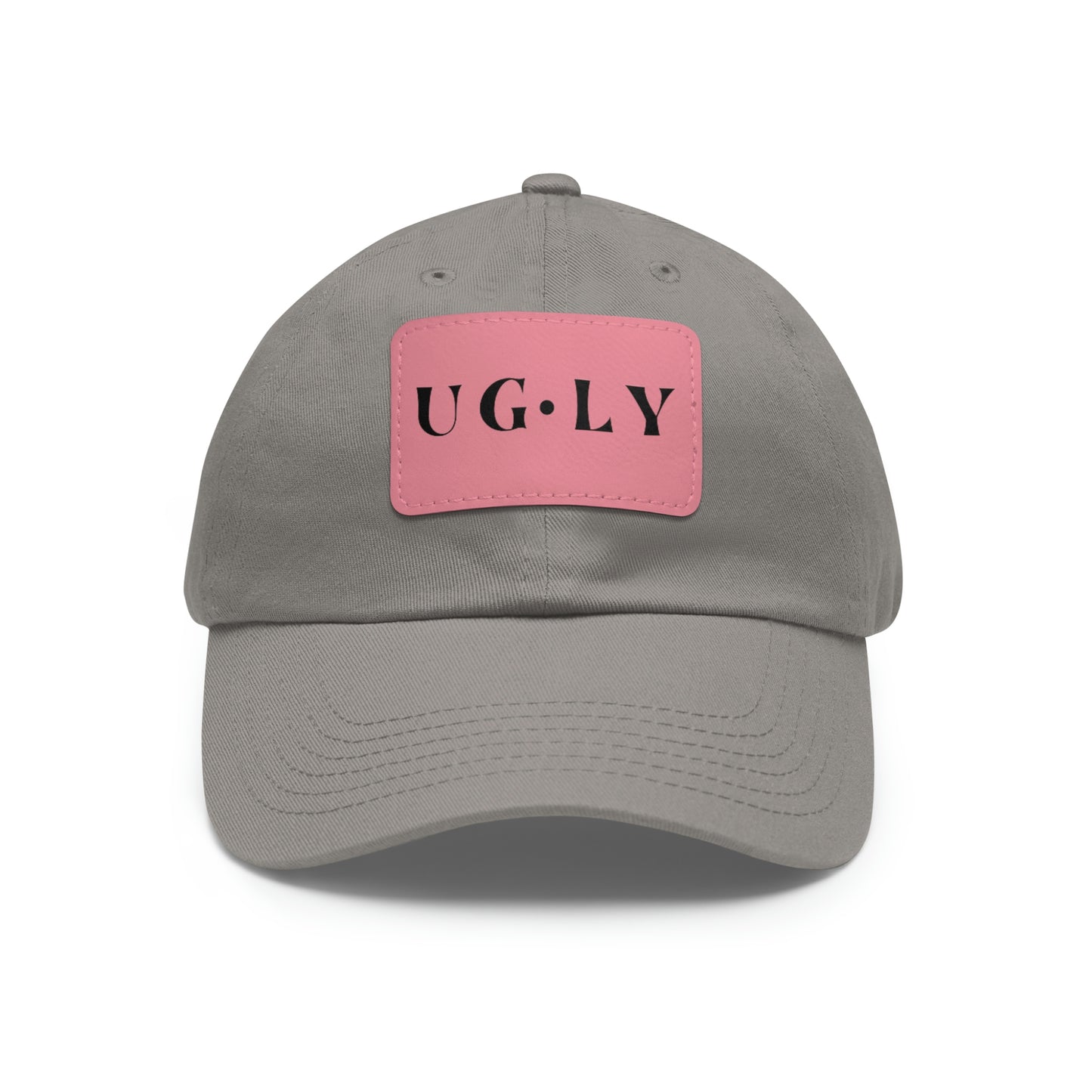 UG⋅LY on Leather Patch Hat