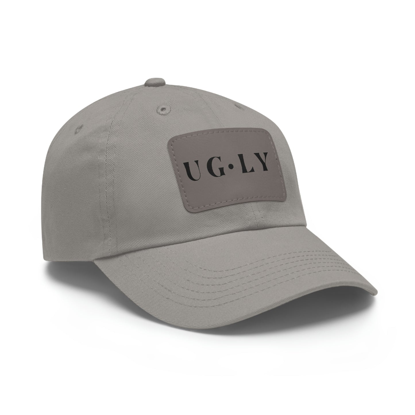 UG⋅LY on Leather Patch Hat