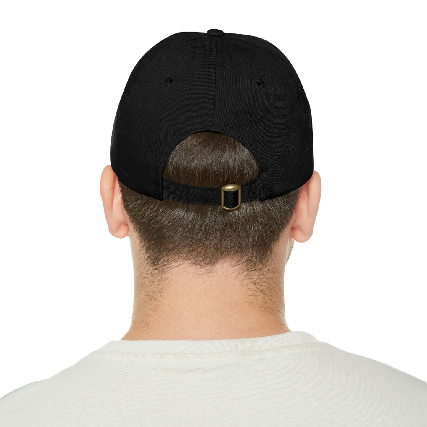 Black UG⋅LY Duck on Leather Patch Hat