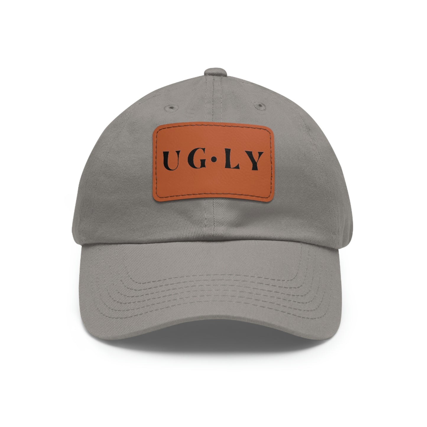 UG⋅LY on Leather Patch Hat