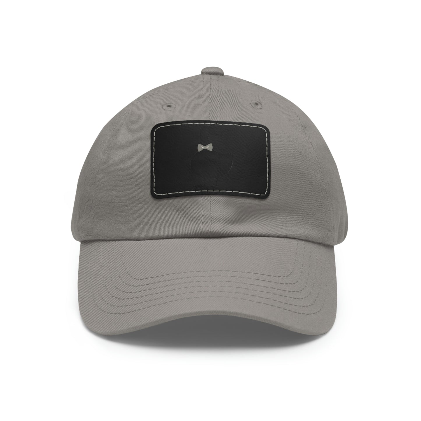 Black UG⋅LY Duck on Leather Patch Hat