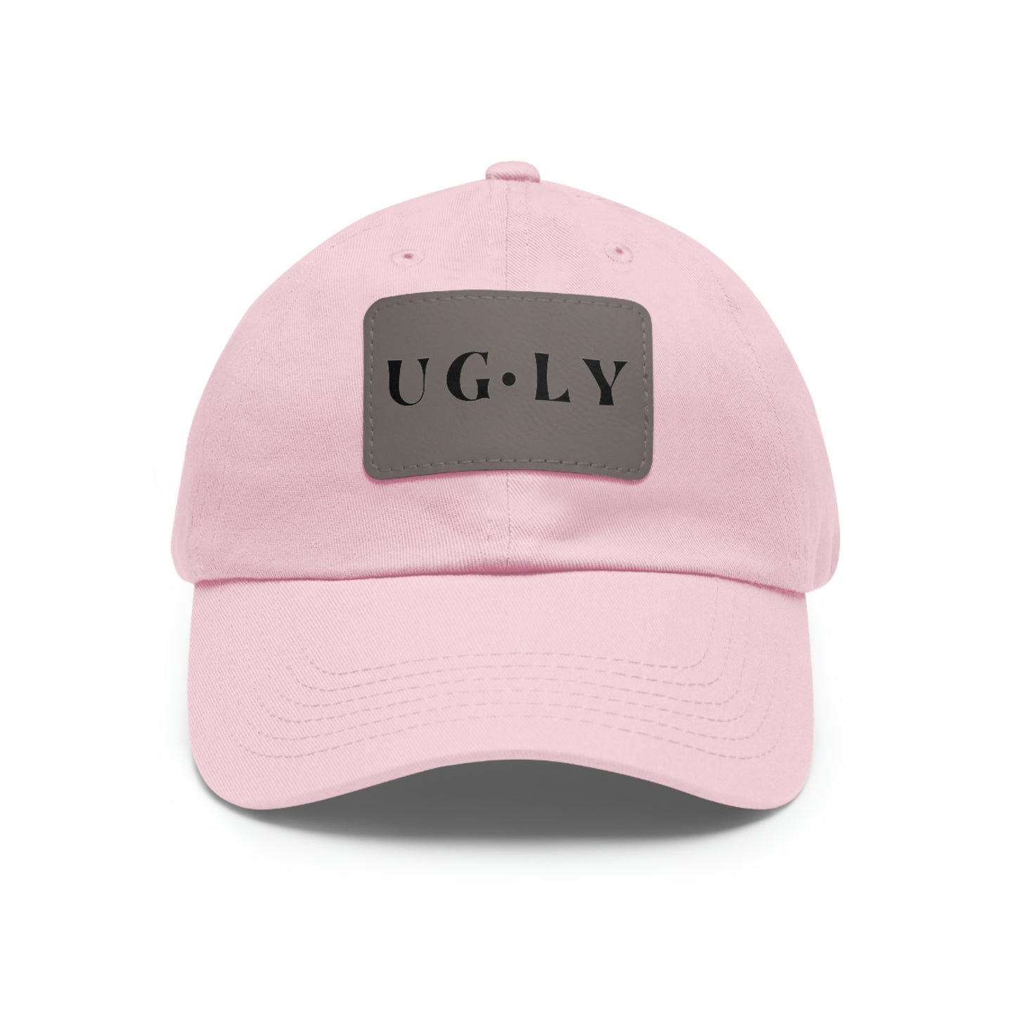 UG⋅LY on Leather Patch Hat
