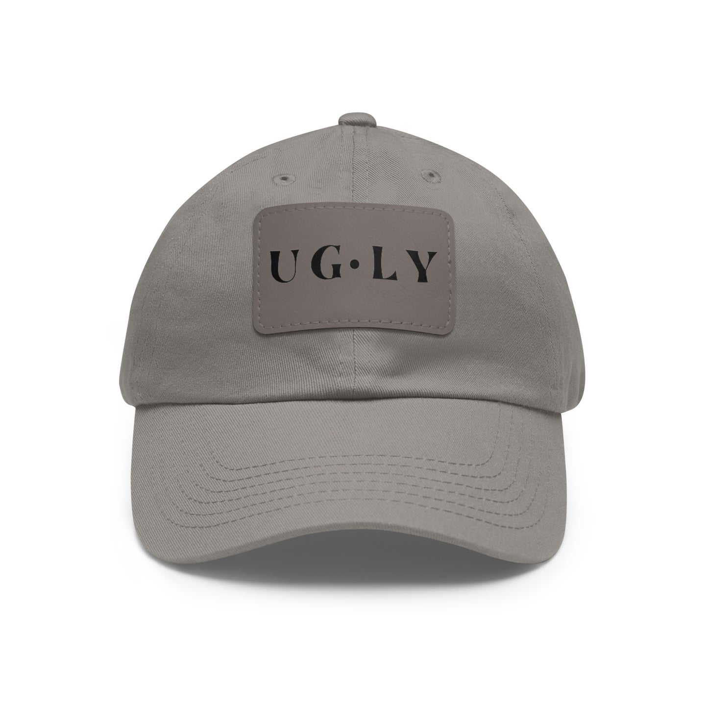 UG⋅LY on Leather Patch Hat