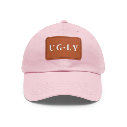 UG⋅LY on Leather Patch Hat