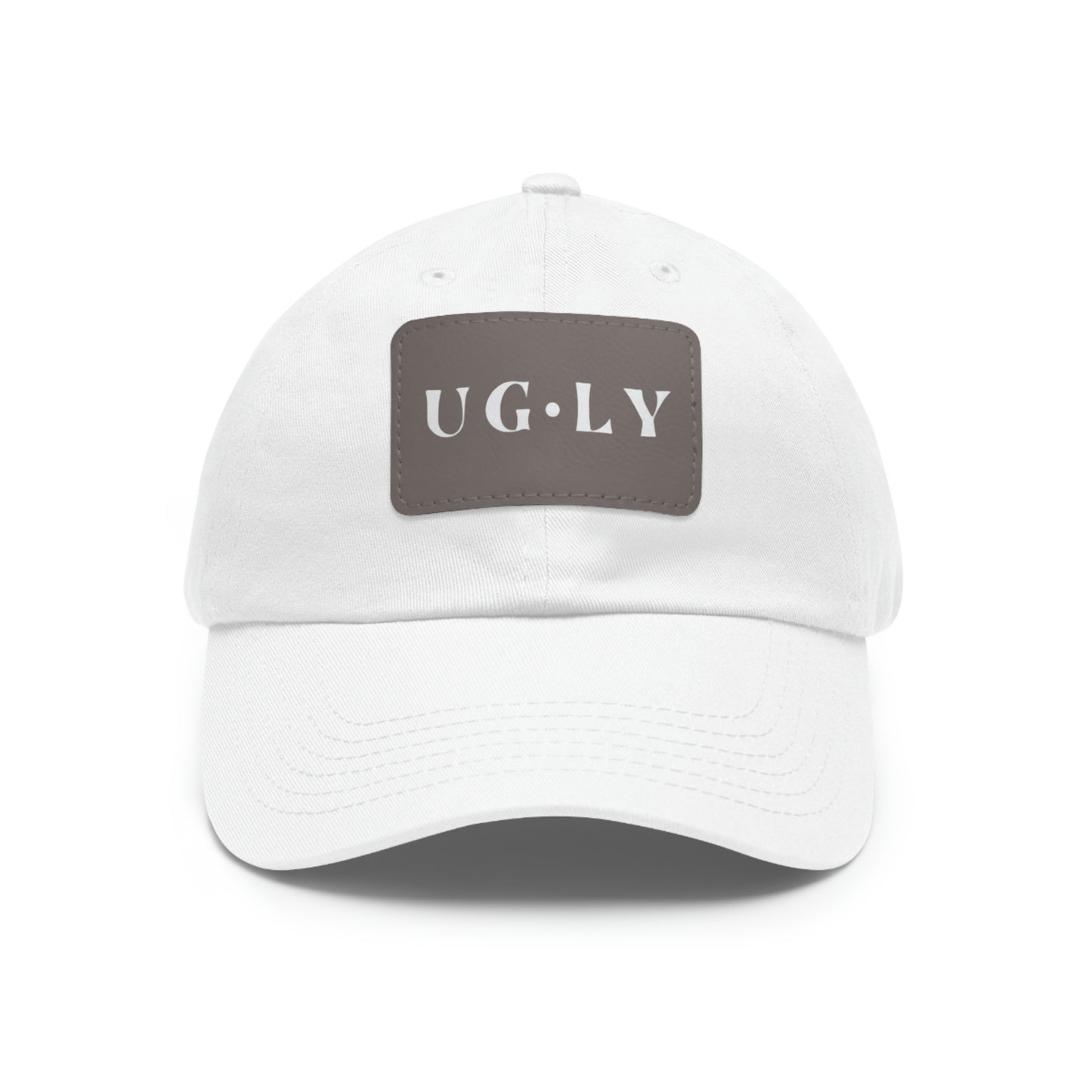 UG⋅LY on Leather Patch Hat