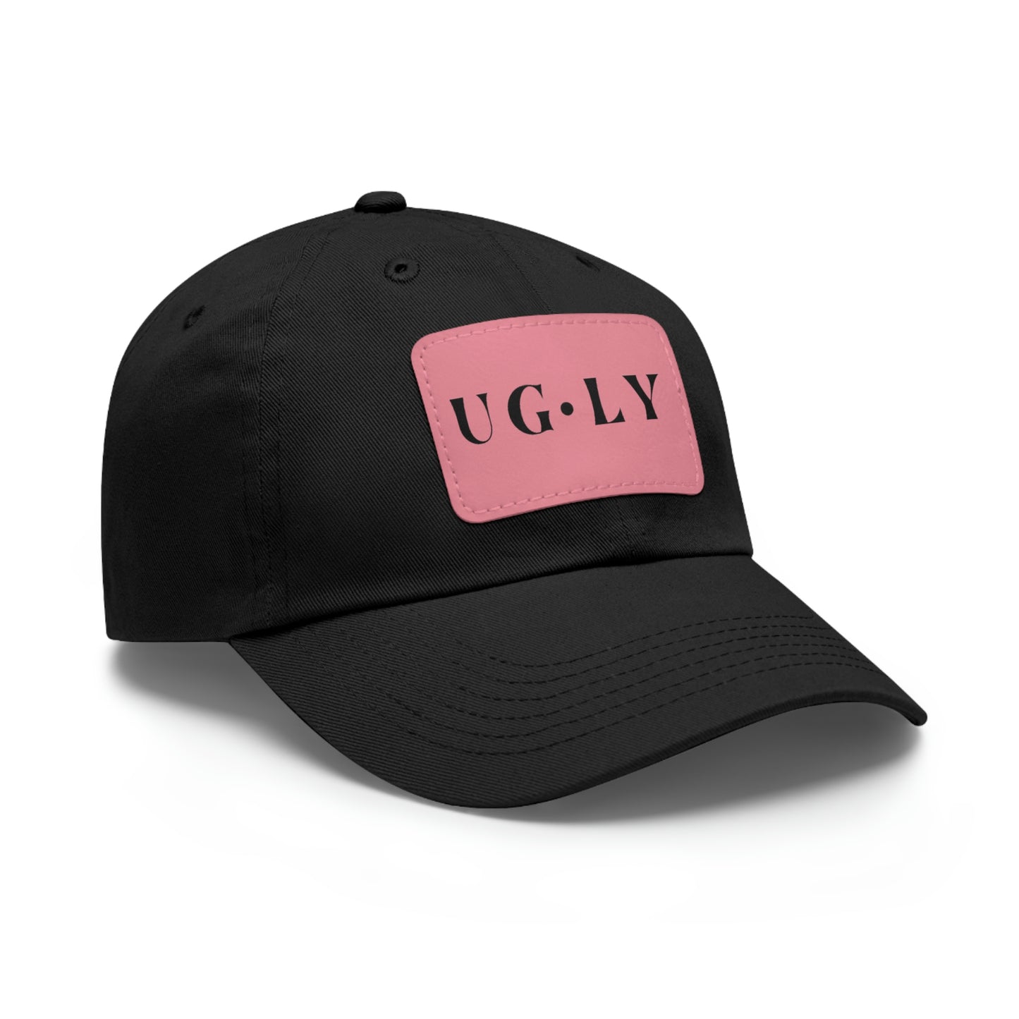UG⋅LY on Leather Patch Hat