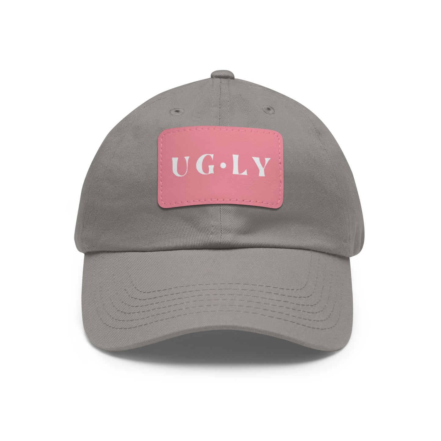 UG⋅LY on Leather Patch Hat