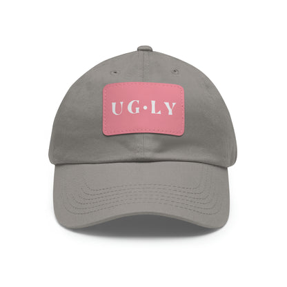 UG⋅LY on Leather Patch Hat