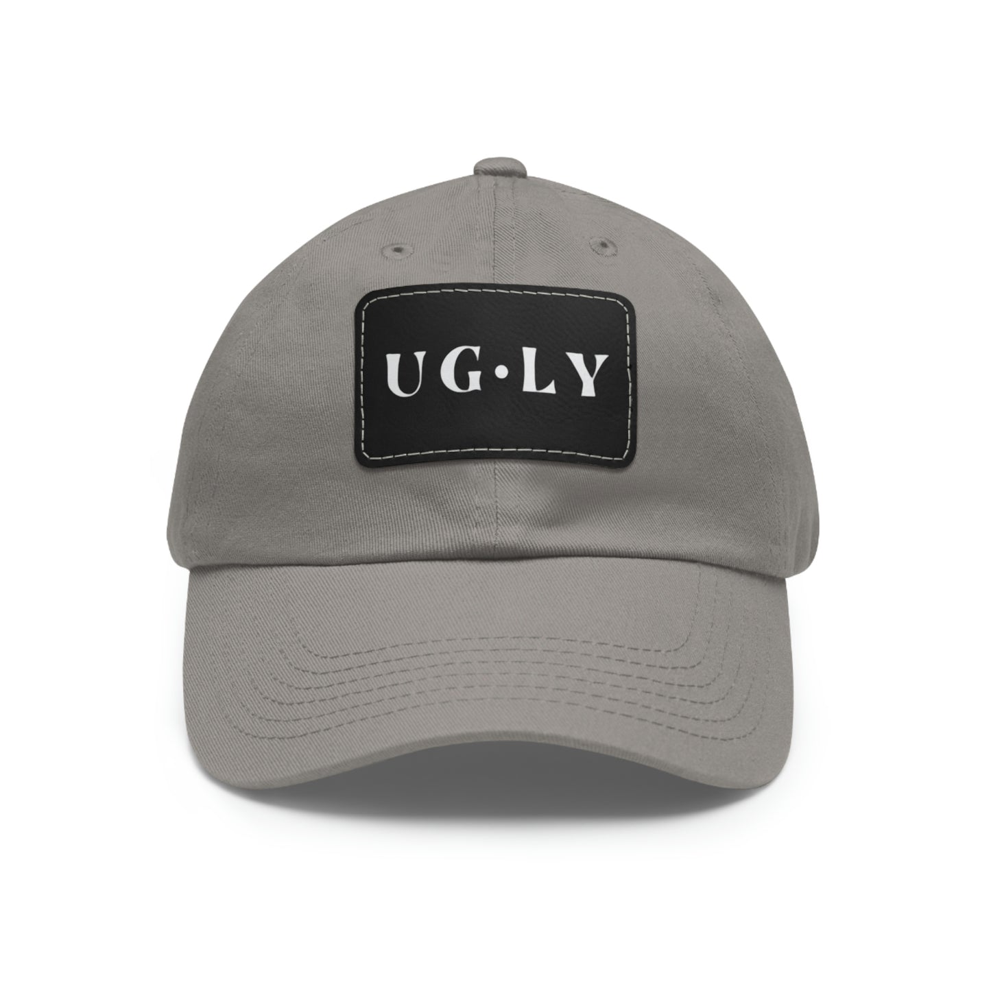 UG⋅LY on Leather Patch Hat