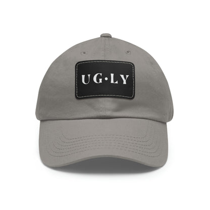 UG⋅LY on Leather Patch Hat