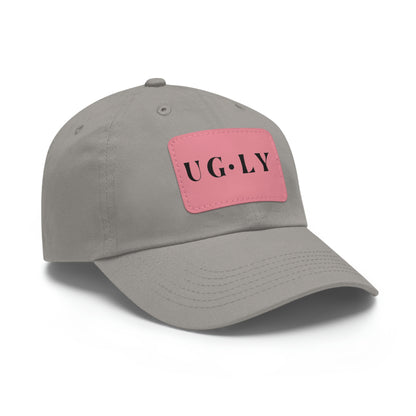 UG⋅LY on Leather Patch Hat