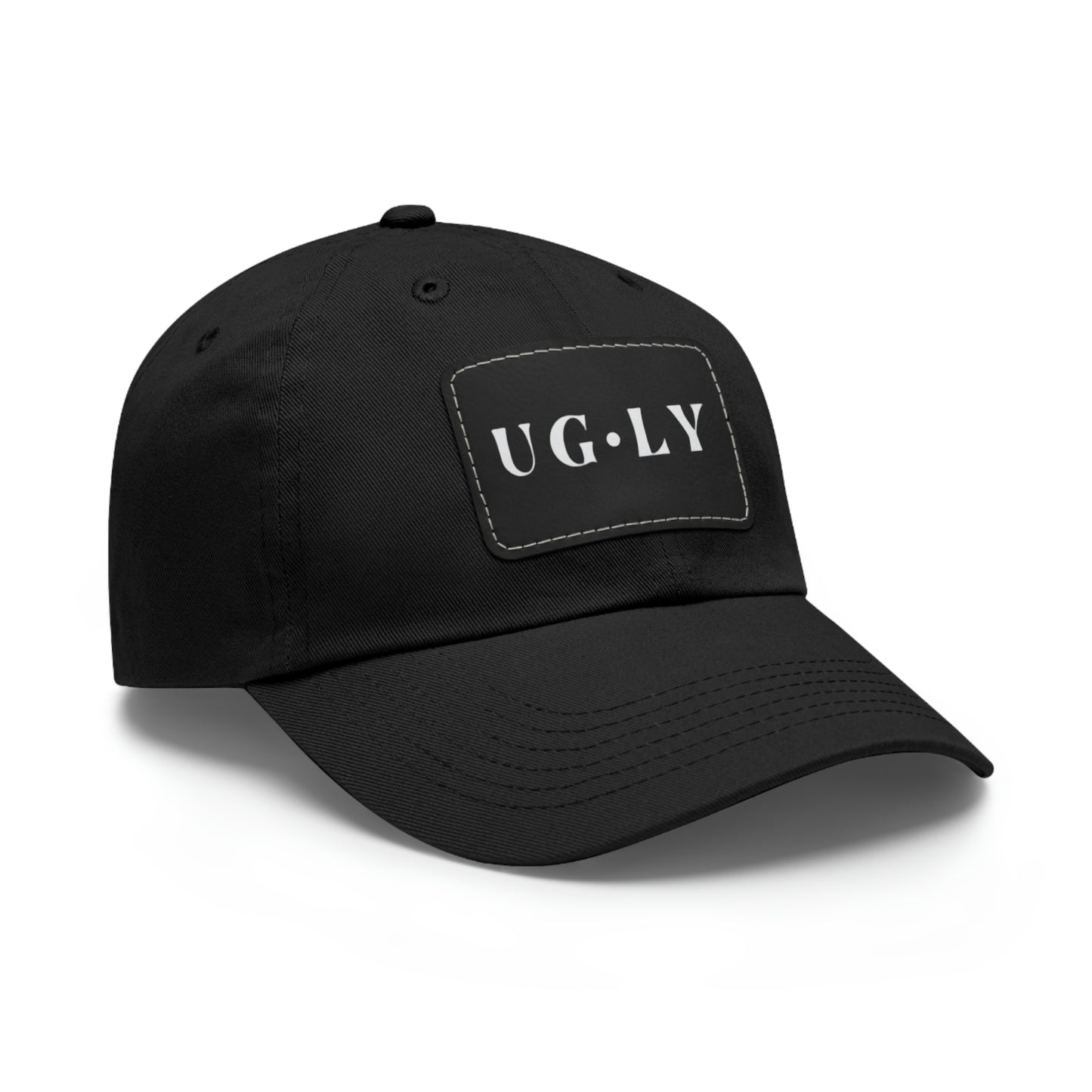 UG⋅LY on Leather Patch Hat