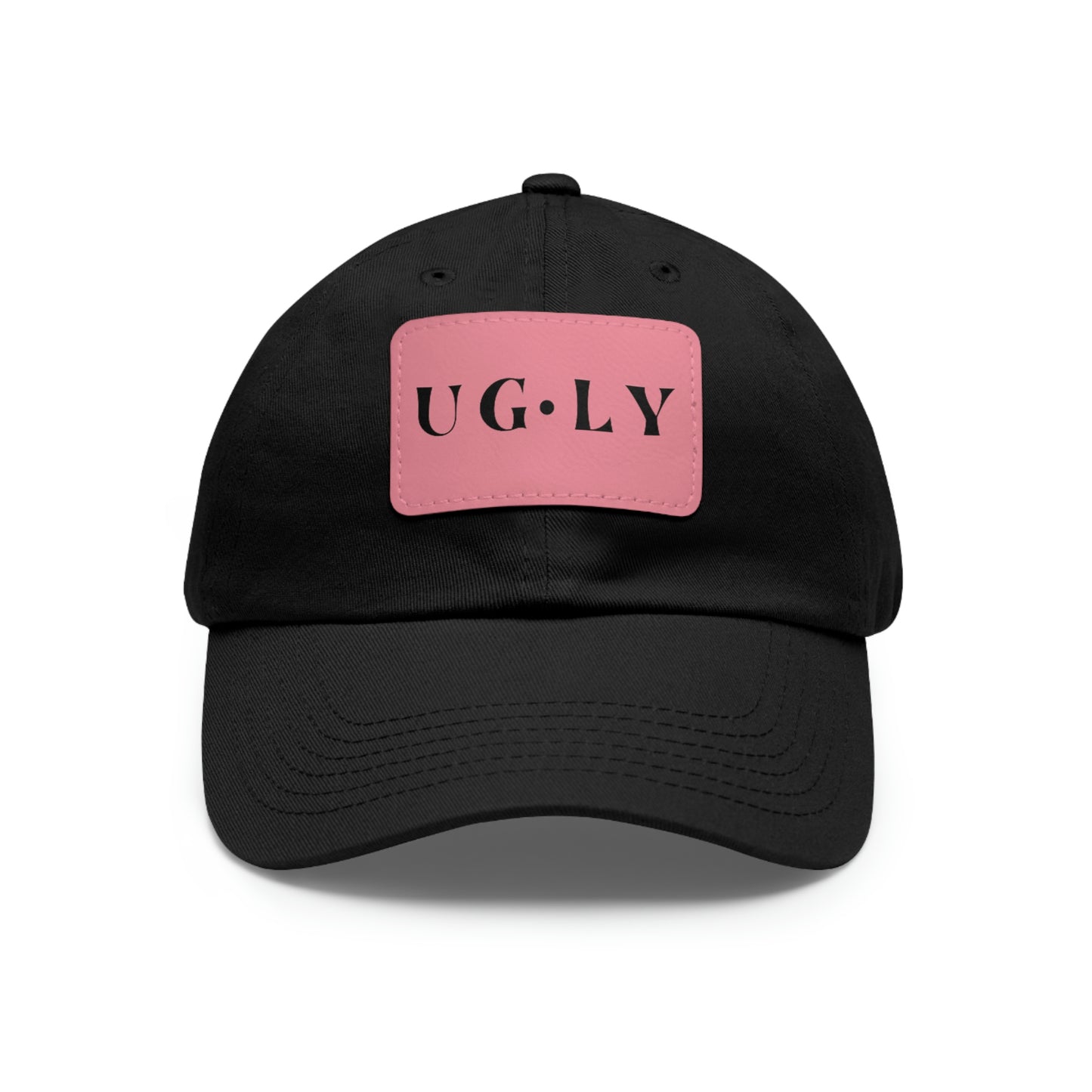 UG⋅LY on Leather Patch Hat