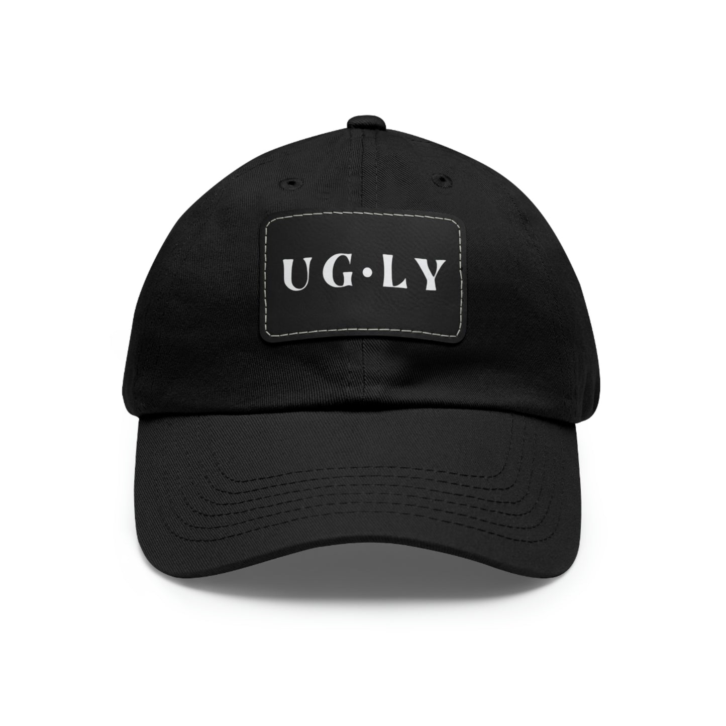 UG⋅LY on Leather Patch Hat