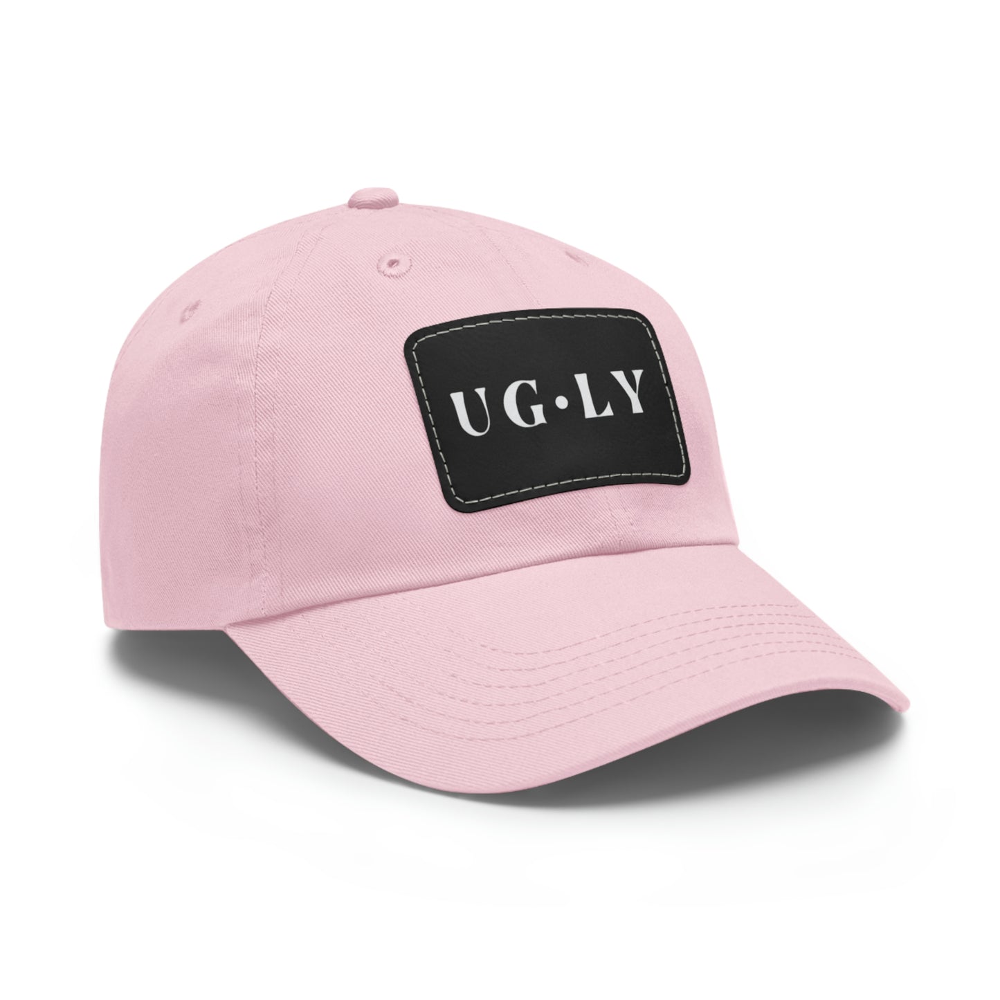 UG⋅LY on Leather Patch Hat