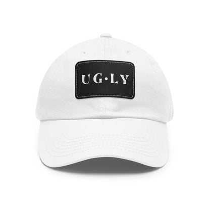 UG⋅LY on Leather Patch Hat