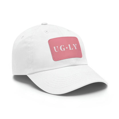 UG⋅LY on Leather Patch Hat