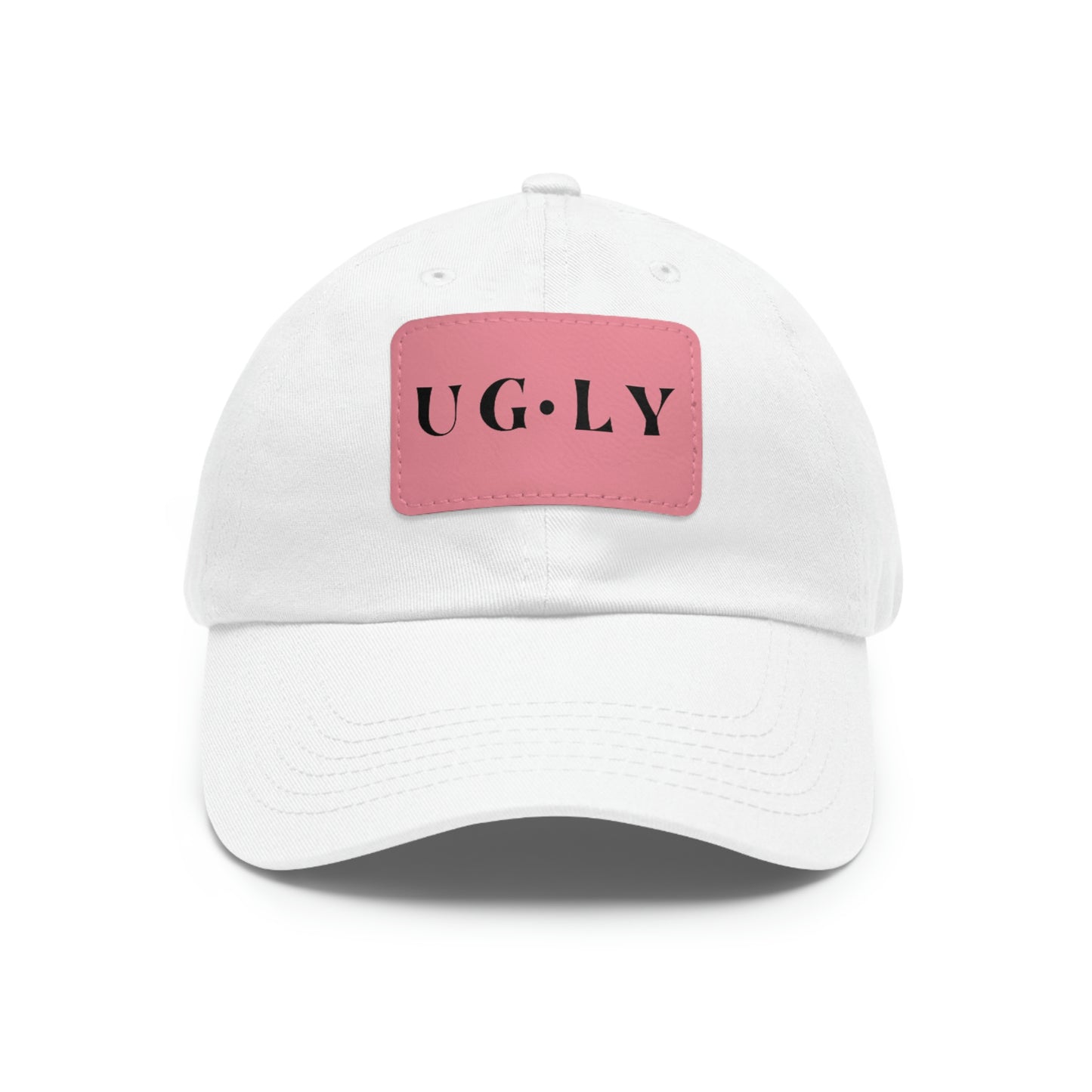 UG⋅LY on Leather Patch Hat