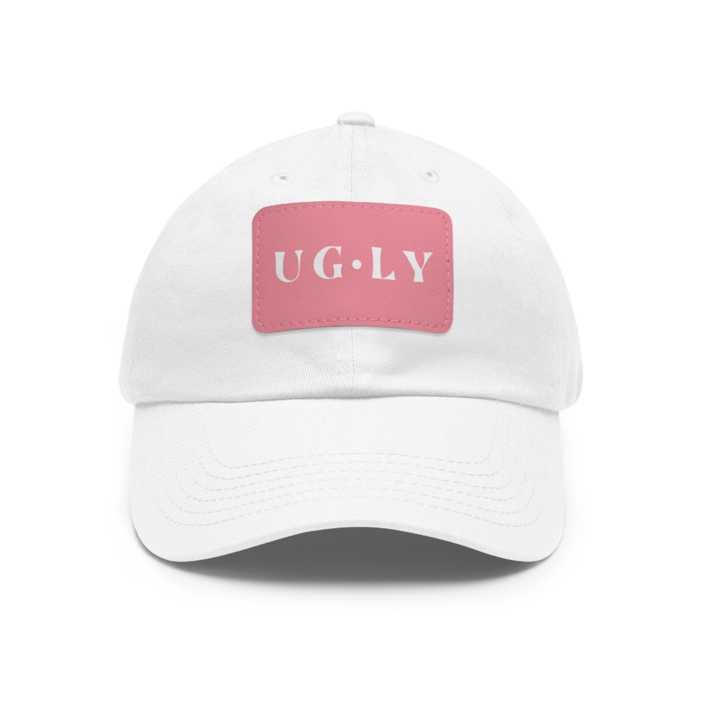 UG⋅LY on Leather Patch Hat