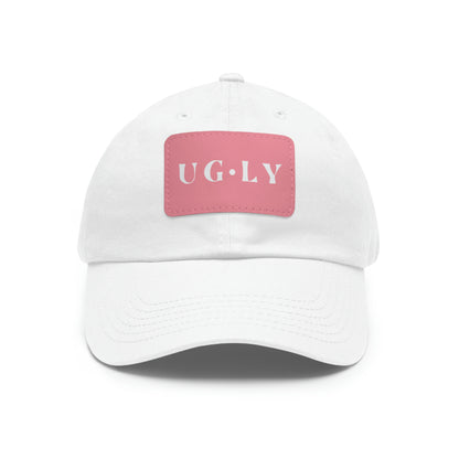 UG⋅LY on Leather Patch Hat