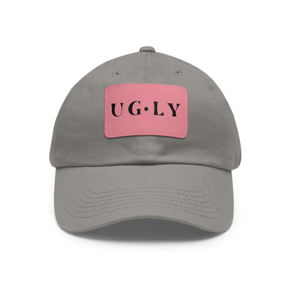 UG⋅LY on Leather Patch Hat