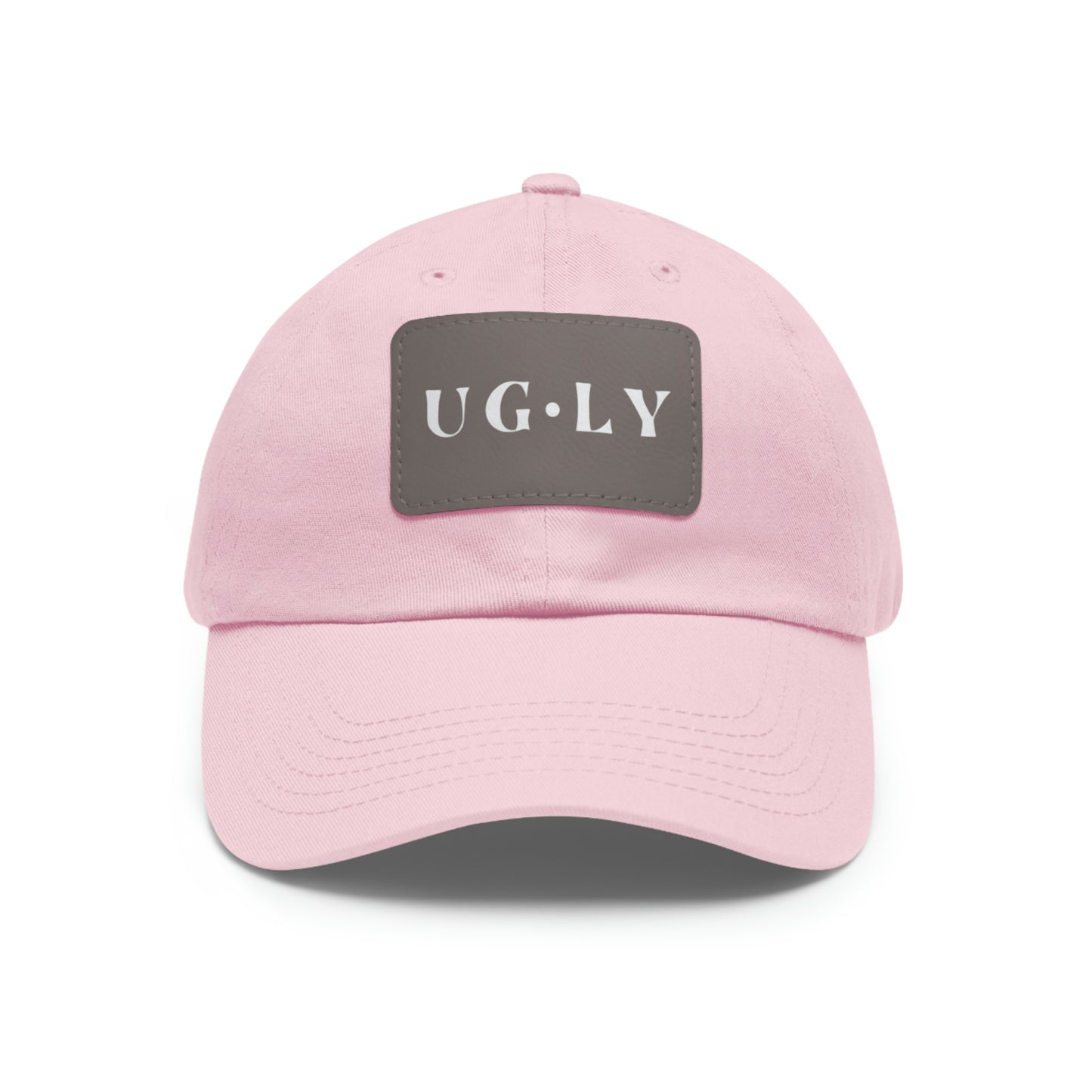 UG⋅LY on Leather Patch Hat