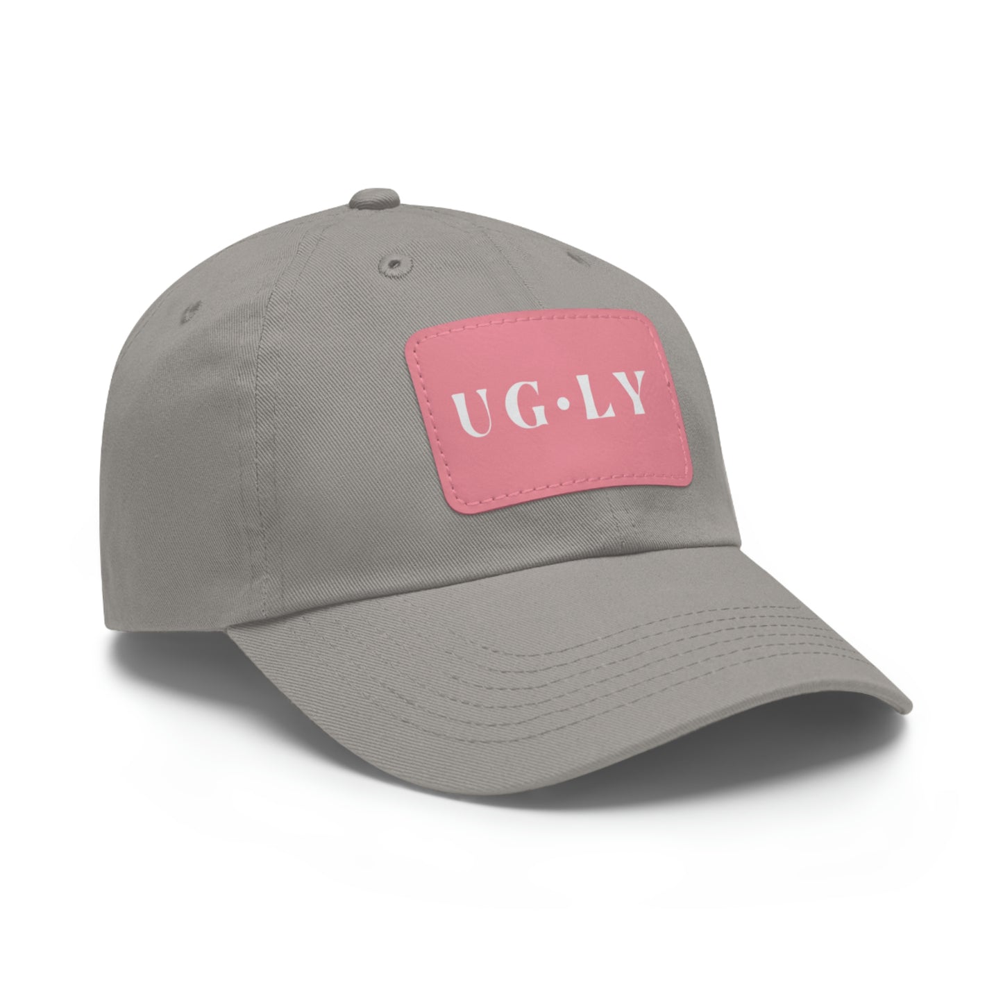 UG⋅LY on Leather Patch Hat