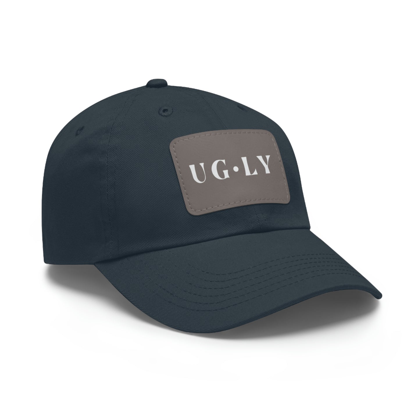UG⋅LY on Leather Patch Hat