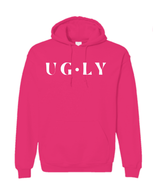 UG⋅LY Women's Hoodie (w/white logo)