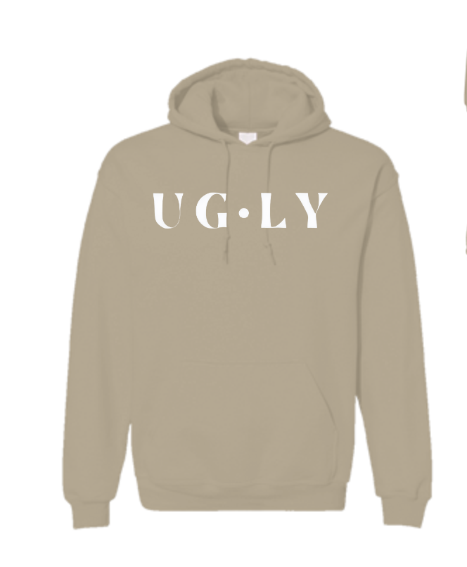 UG⋅LY Women's Hoodie (w/white logo)