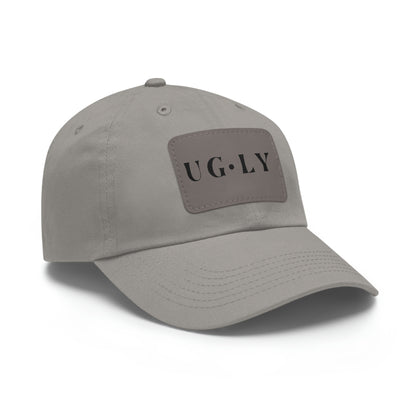 UG⋅LY on Leather Patch Hat