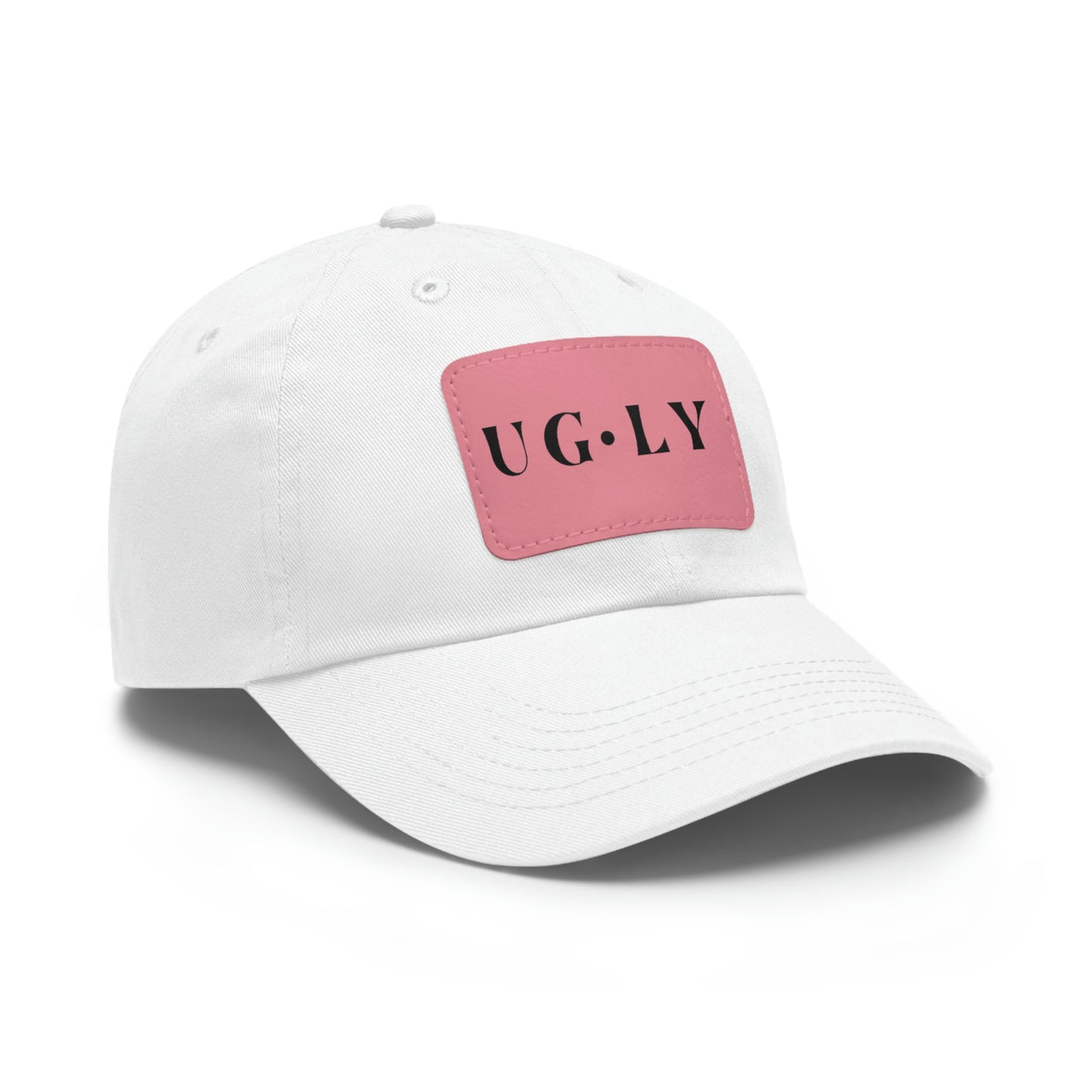 UG⋅LY on Leather Patch Hat