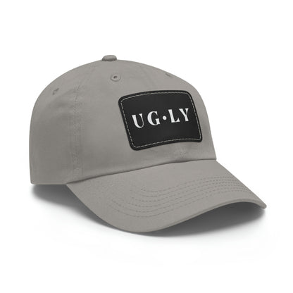 UG⋅LY on Leather Patch Hat