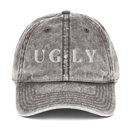 UG⋅LY Vintage Cap (w/white logo)